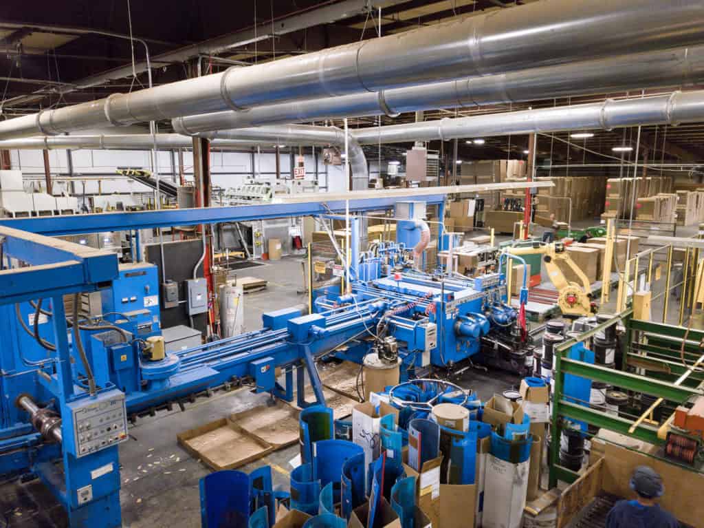 Tools and machineries inside the factory